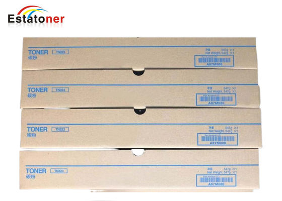 Hộp mực in Konica TN-323 Đen Thay thế cho máy in bizhub 287 A3 Đơn sắc