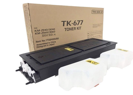 TK677 Kyocera Toner Cartridges For KM - 2540 / 3040 / 2560 / 3060 / 300i Máy photocopy