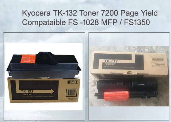 Hộp mực đen Tk-132 Tk132 tương thích cho Kyocera Mita Fs-1028mfp Fs-1300d Fs-1350