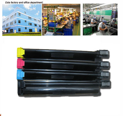 Đen Cyan Magenta Màu vàng Laser Toner TN210 Cho Konica Minolta Bizhub C250 C252