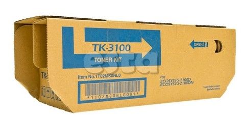 Các hộp tông màu đen Kyocera TK-3100 cho Kyocera M3040DN Toner / M3540DN