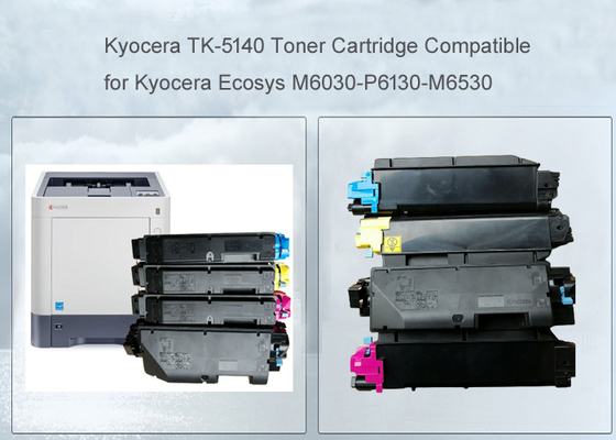 Các hộp mực máy in đa gói tương thích Kyocera TK5140 cho ECOSYS M6030CDN M6530CDN P6130DN