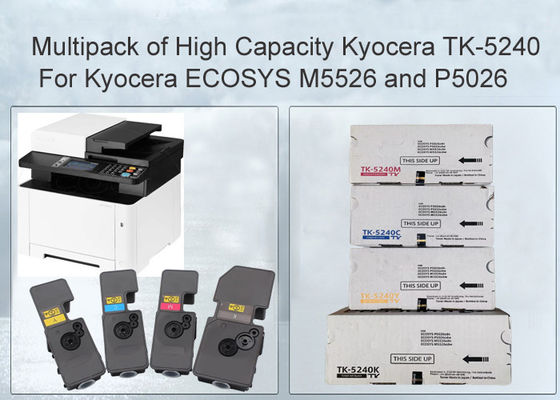 Kyocera TK-5240 Set hộp mực màu chung cho Kyocera ECOSYS M5526 và P5026