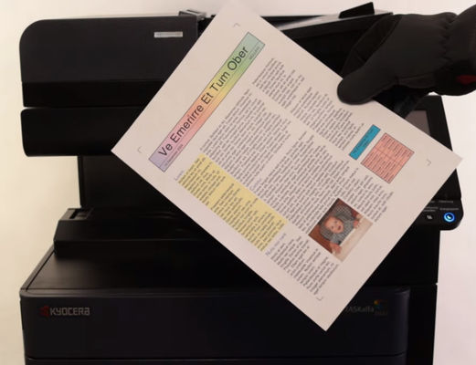 Kyocera TK-8345 CMYK Toàn bộ hộp mực cho TASKalfa 2552ci TASKalfa 2553ci