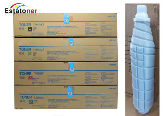 Konica Minolta TN622 hộp mực màu được thiết lập để sử dụng trong Bizhub PRESS C1085/1100/6085/6110