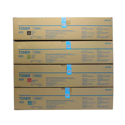 Konica Minolta TN622 hộp mực màu được thiết lập để sử dụng trong Bizhub PRESS C1085/1100/6085/6110