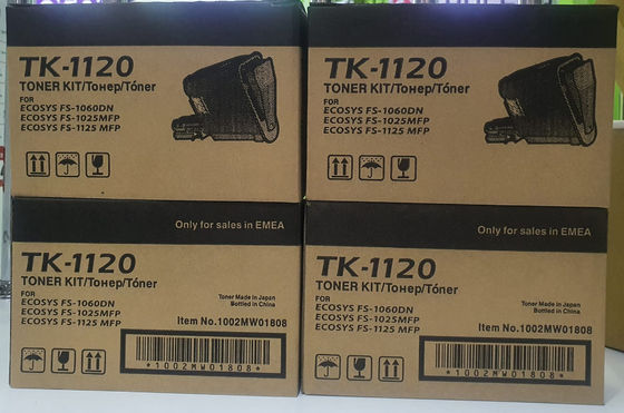Khối hợp Kyocera TK-1120 Black Toner Cartridge FS 1025MFP Đối với thị trường EMEA