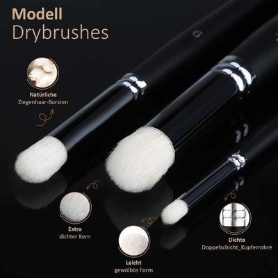 Top Modellbau Fein chi tiết Malpinsel Pinsel Set Acryl- và Ölfarben