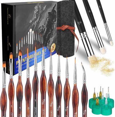 Bộ cọ vẽ chi tiết Precision Model Paintbrush dành cho người làm mô hình, vẽ tranh