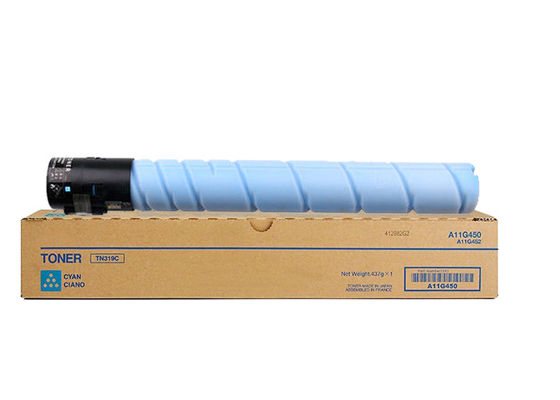 C360 TN319 Konica Minolta Toner tương thích CMYK Đen Đen Màu vàng