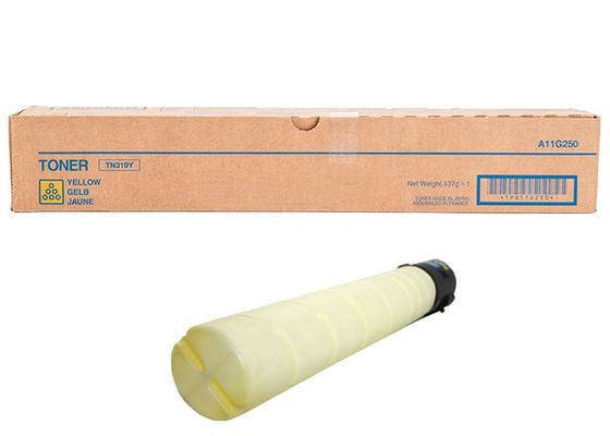 C360 TN319 Konica Minolta Toner tương thích CMYK Đen Đen Màu vàng