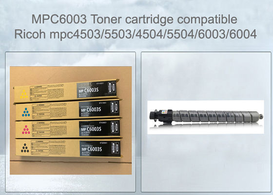 Mp C6003 Cymk Toner Cartridge tương thích cho Mpc4503 với chip