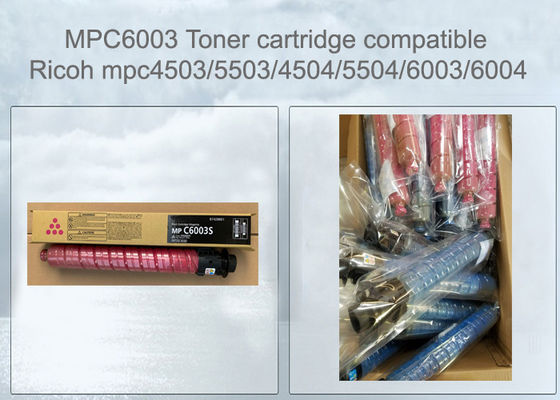 Mp C6003 Cymk Toner Cartridge tương thích cho Mpc4503 với chip