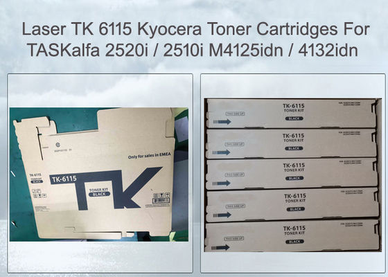 Tương thích Kyocera Ecosys M4125 Toner Đen TK6115 Mô hình mới nhất
