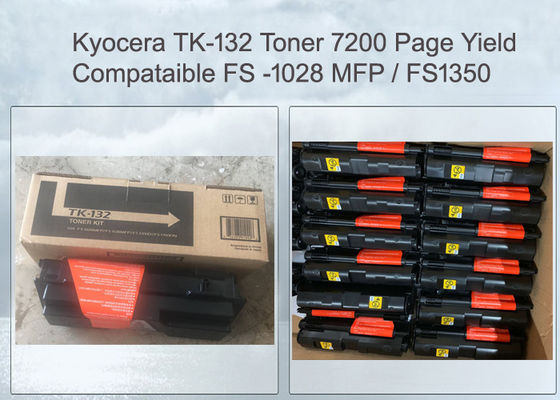 Hộp mực đen Tk-132 Tk132 tương thích cho Kyocera Mita Fs-1028mfp Fs-1300d Fs-1350