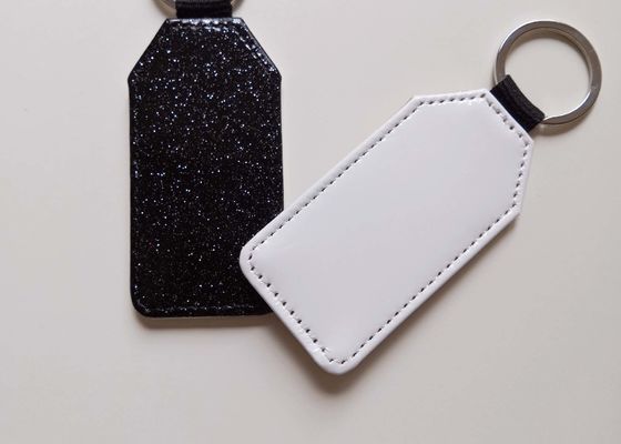 Da Sublimation Custom Blank Keychain Trái tim hình tròn hình chữ nhật