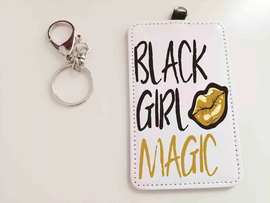 Da Sublimation Blank Products Máy giữ khóa xe hơi với tay áo thẻ