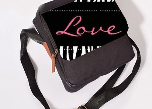 Thẻ rẻ Sublimation túi xách rỗng túi tin nhắn có thể in cho sinh viên