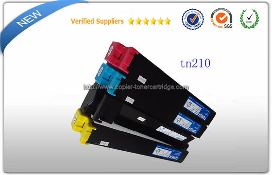 Đen Cyan Magenta Màu vàng Laser Toner TN210 Cho Konica Minolta Bizhub C250 C252